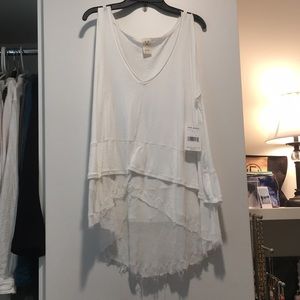 Free people white tank